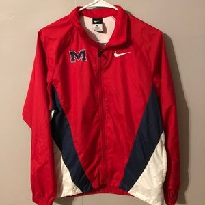 Ole Miss wind breaker jacket